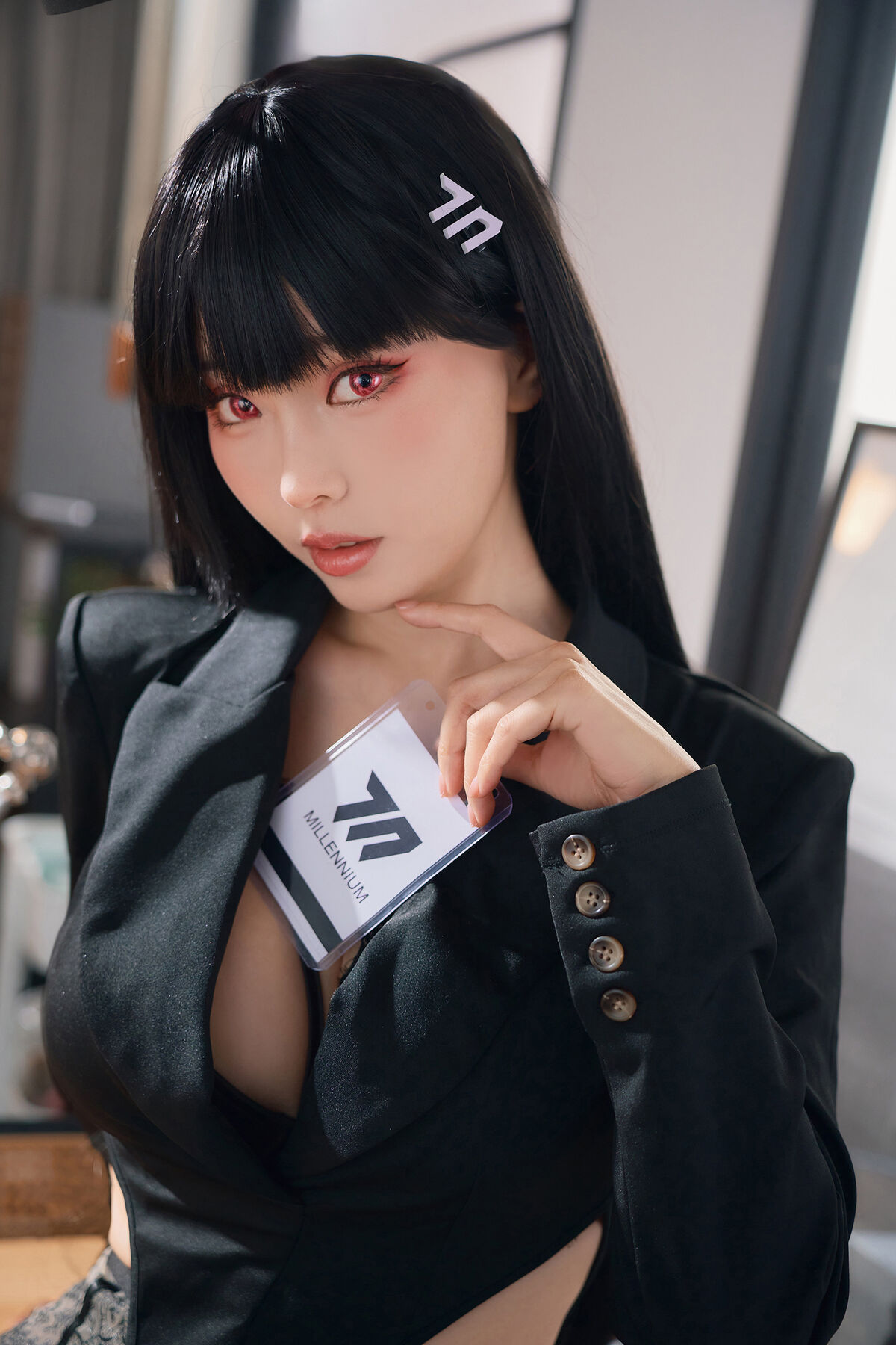 Coser@Ely_eee ElyEE子 - 调月莉音 秘密吊帶