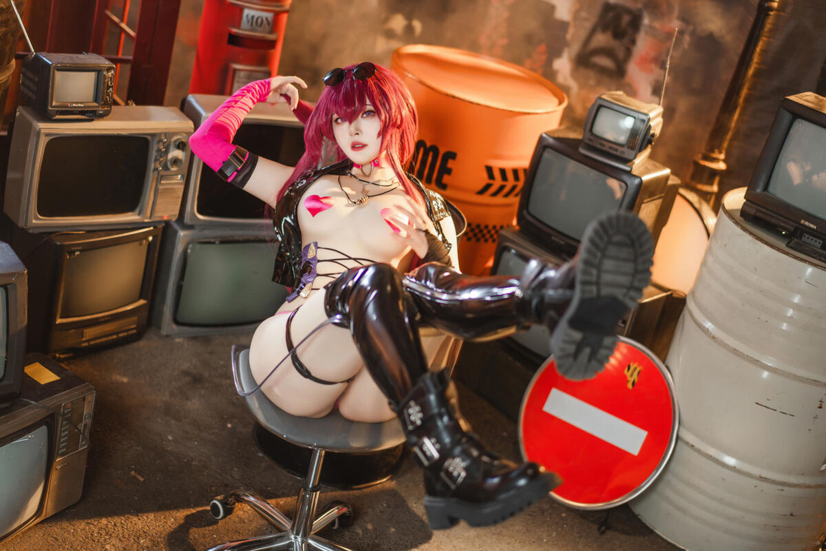 Coser@Natsuko夏夏子 - 崩坏·星穹铁道 卡芙卡 朋克同人