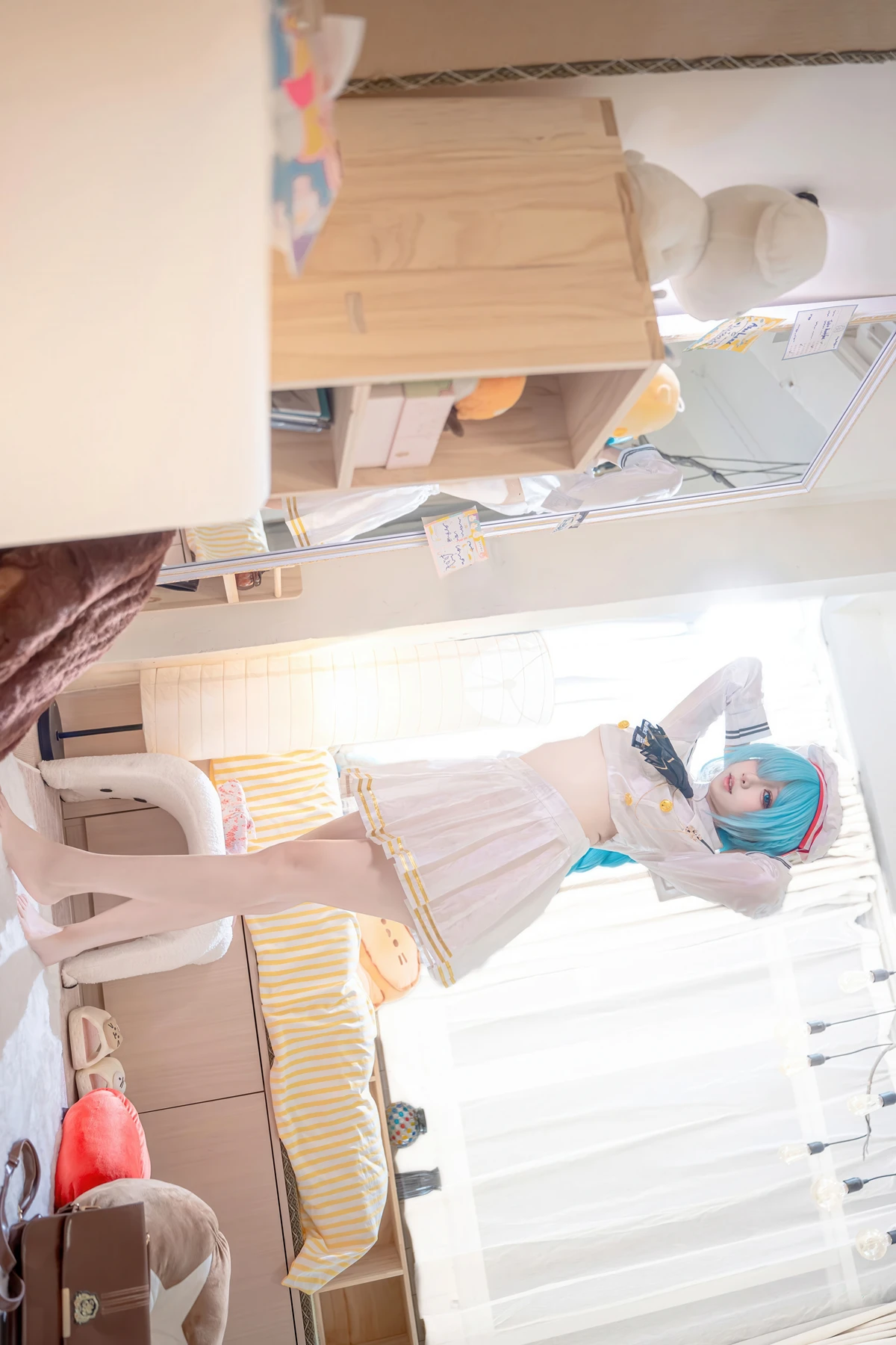 Cosplay 纸悦Etsu_ko – 雅努斯JK 碧蓝航线