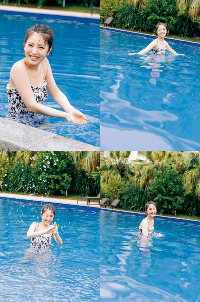 浜辺美波 鬼かわな水着＆浴衣グラビア画像！