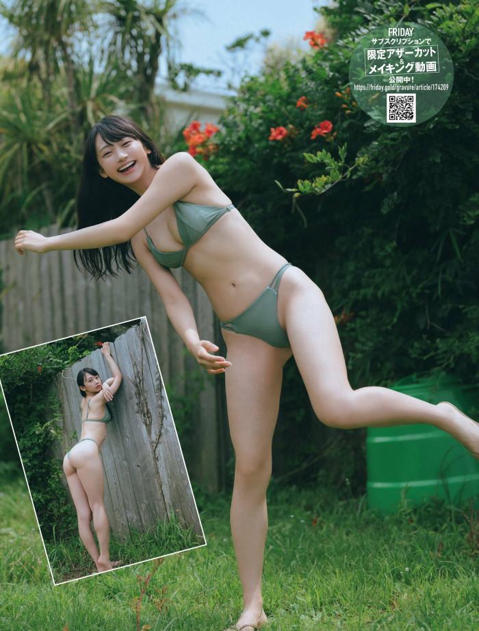 相沢菜々子 スタイル抜群な水着グラビア画像！