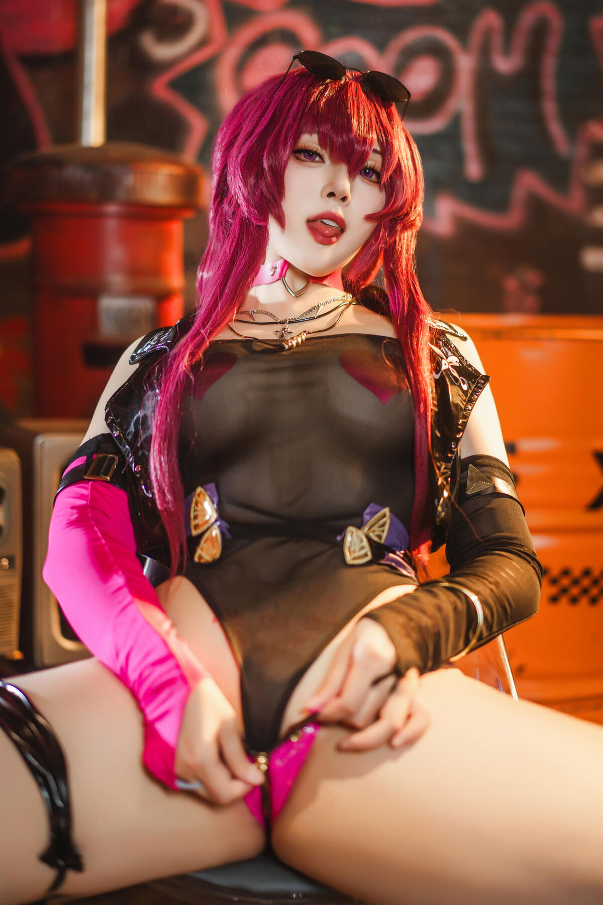 Coser@Natsuko夏夏子 - 崩坏·星穹铁道 卡芙卡 朋克同人