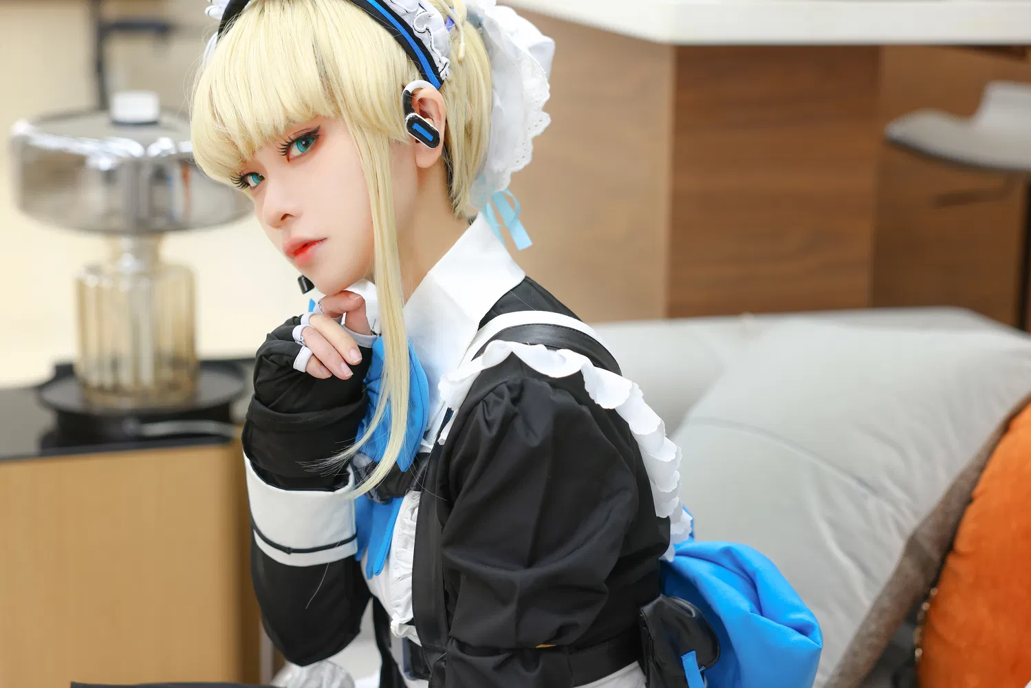 [Cosplay] G44不会受伤 飞鸟马时 (蔚蓝档案)