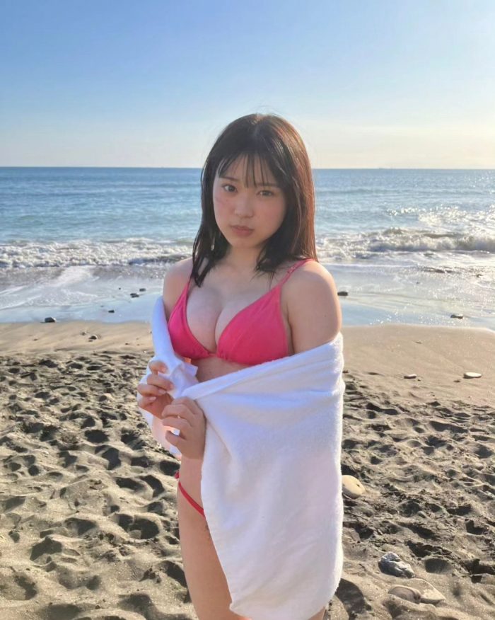 矢野ななか くびれボインの水着グラビア画像！