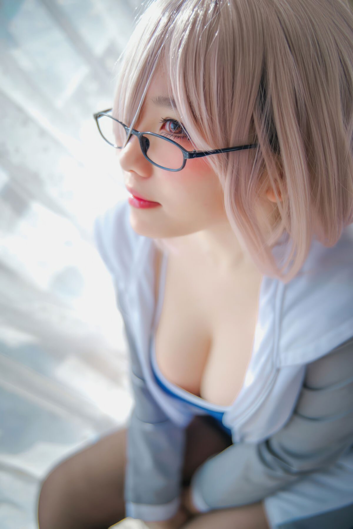 Coser@阿半今天很开心 - 玛修同人体操服