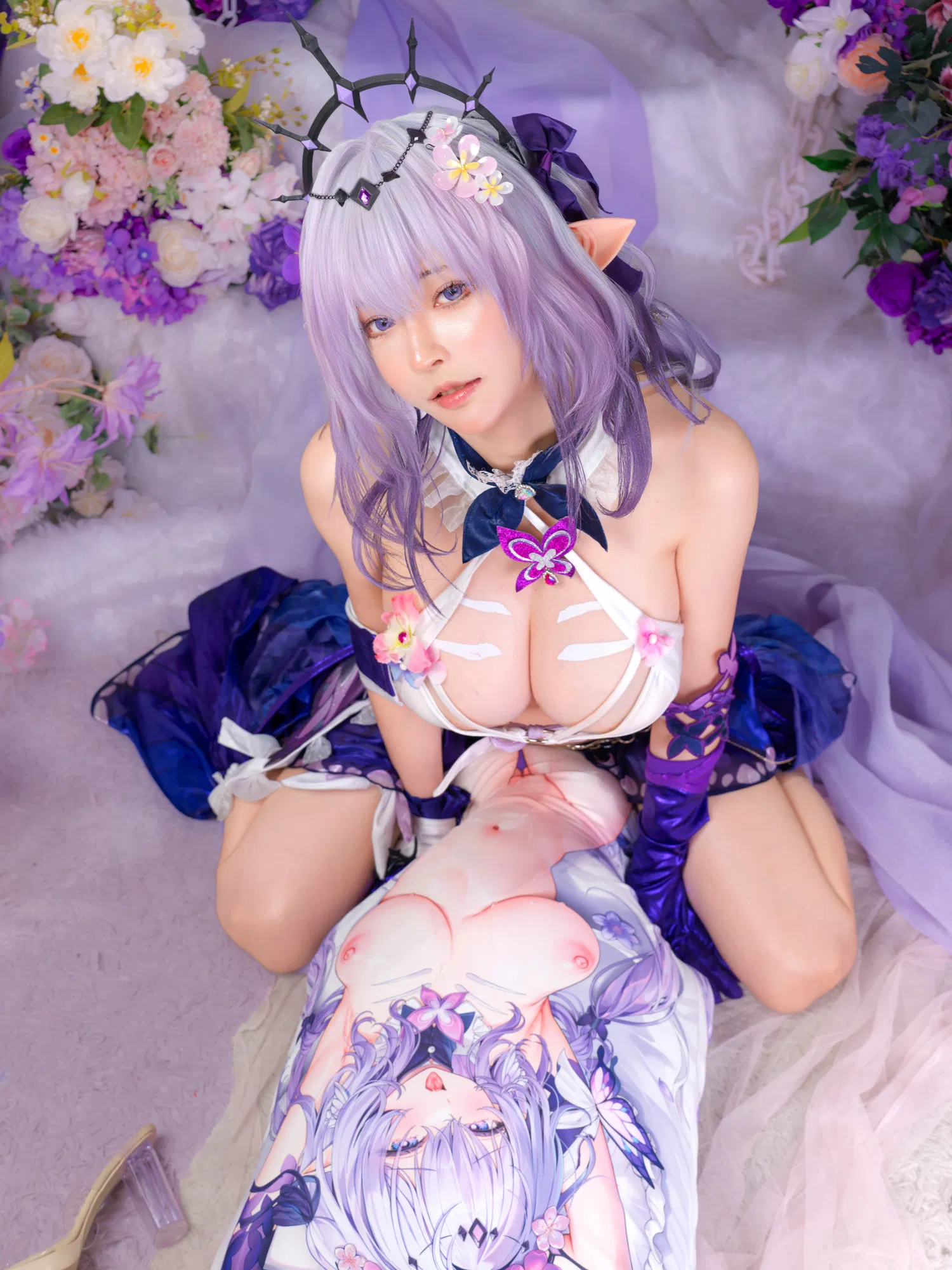 [Cosplay] Machi馬吉 ？？？？キャストリス水着？？？？聖女の裏の危ない姿？？？？第二弾
