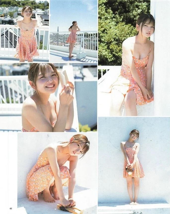 福留光帆 けっこうデカい水着グラビア画像！