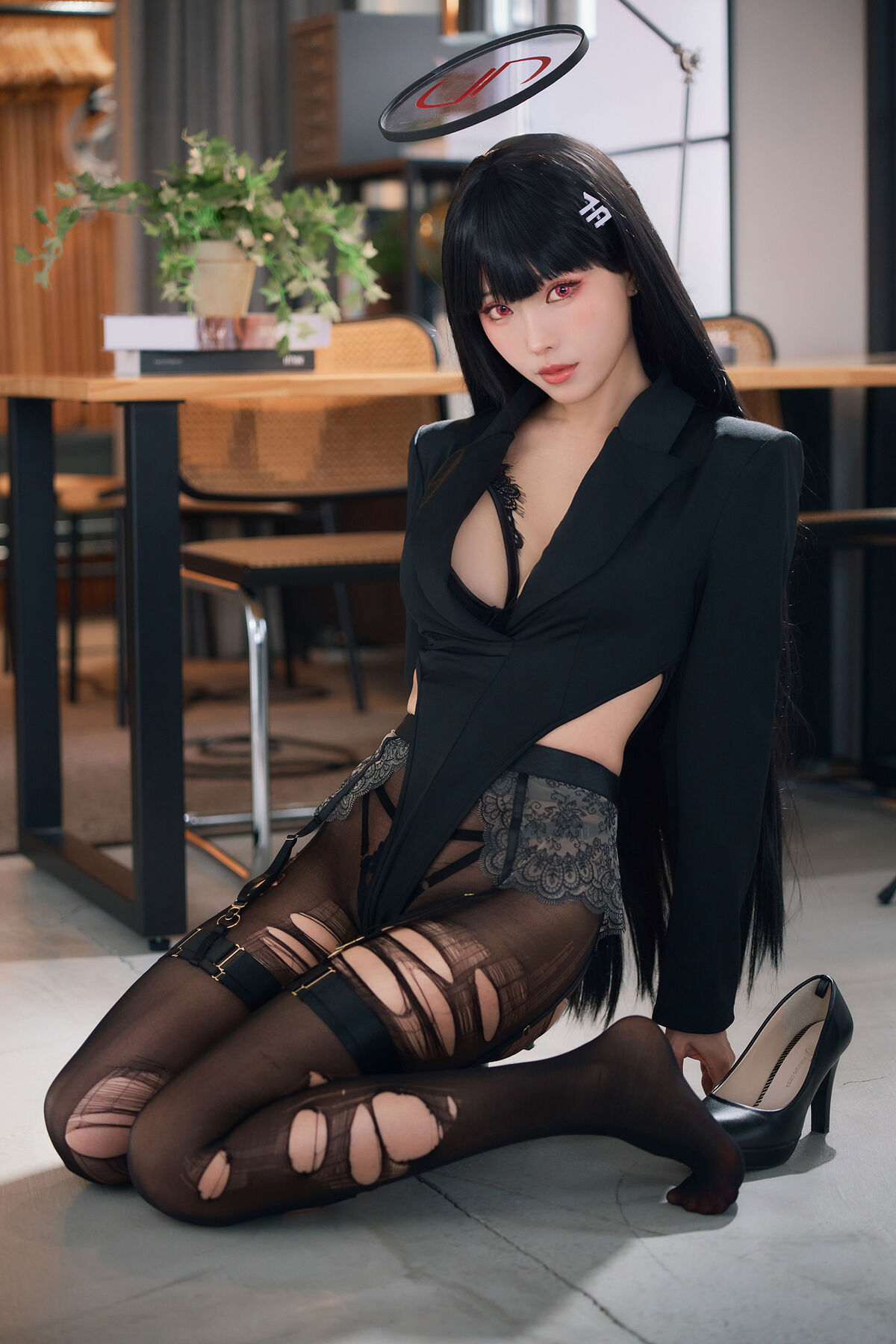 Coser@Ely_eee ElyEE子 - 调月莉音 秘密吊帶