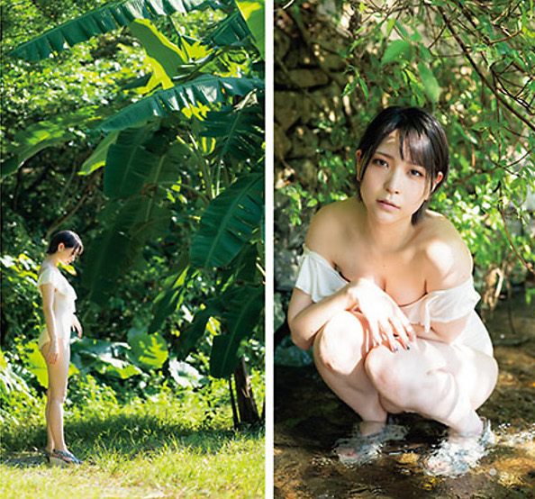 あまつまりな 脱ぎすぎ水着＆下着グラビア画像！