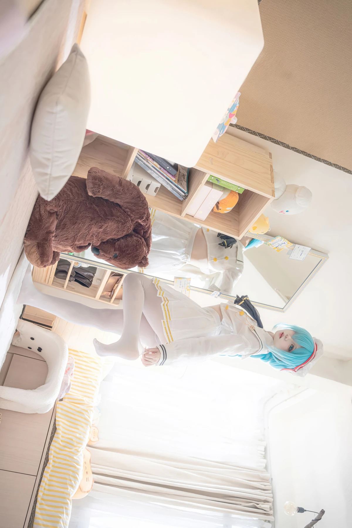 Cosplay 纸悦Etsu_ko – 雅努斯JK 碧蓝航线