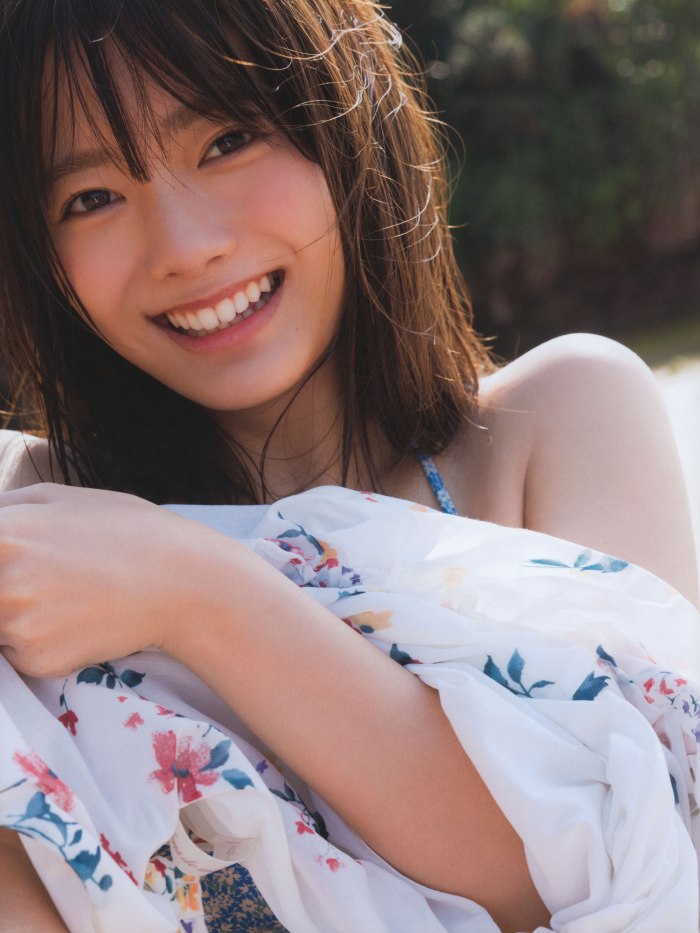 田村保乃 ナチュラルな激かわ水着グラビア画像！