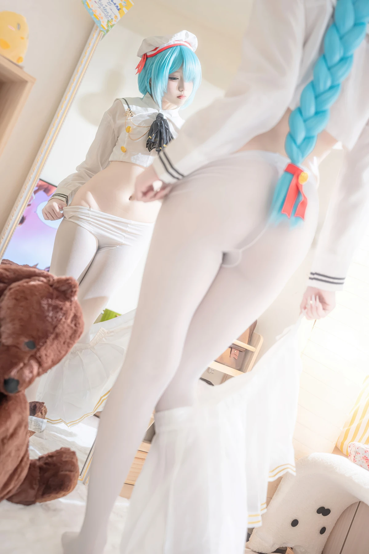 Cosplay 纸悦Etsu_ko – 雅努斯JK 碧蓝航线