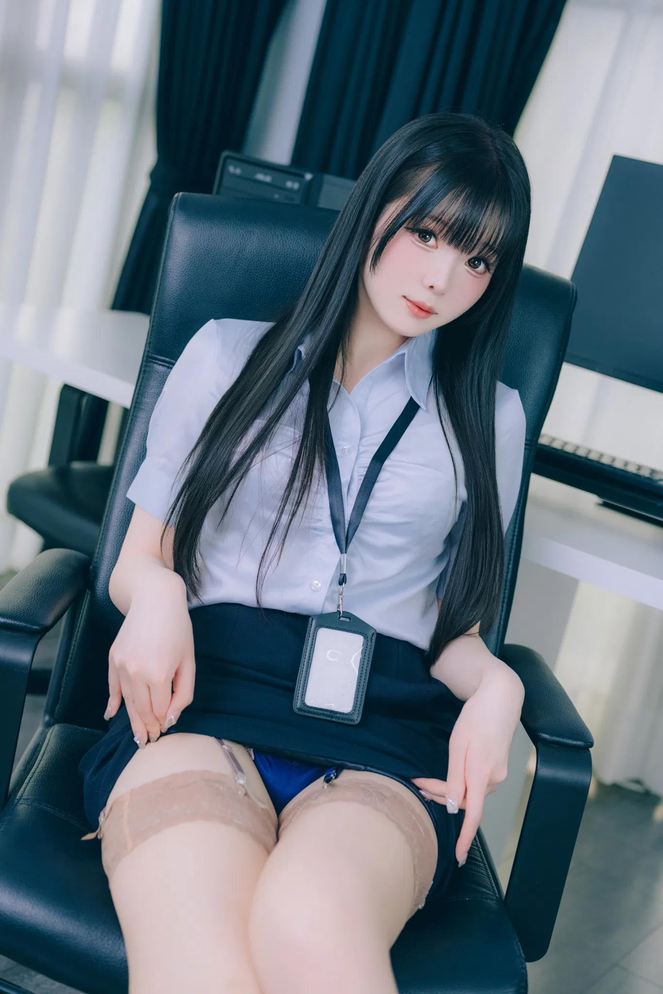 [Cosplay] 霜月shimo DL写真集 霜月的秘密辦公室 Vol.02 Shimo' Secret Office Vol.02