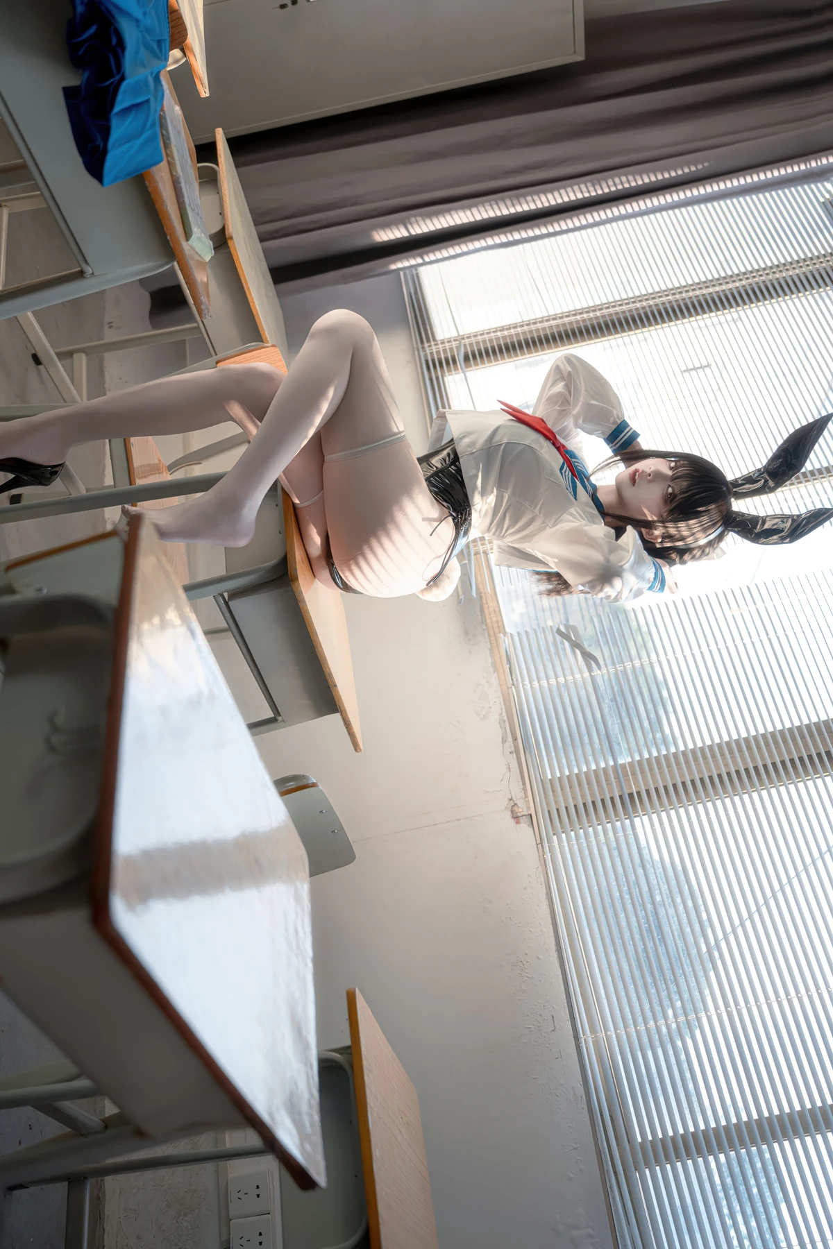 Cosplay 纸悦Etsu_ko – 水手服兔女郎