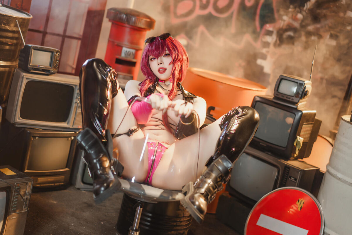 Coser@Natsuko夏夏子 - 崩坏·星穹铁道 卡芙卡 朋克同人