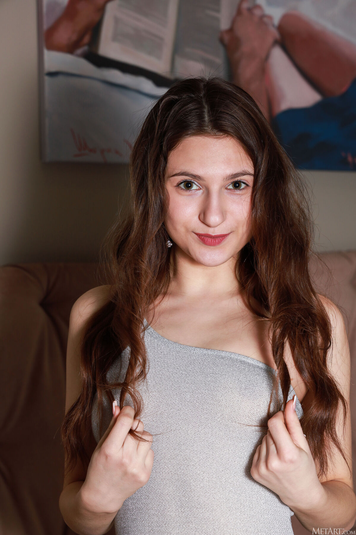 MetArt Afina - Shimmering Silver Part01