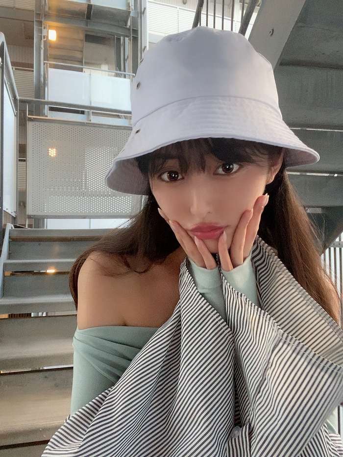 天野ちよ Hカップパイパイの水着グラビア画像！