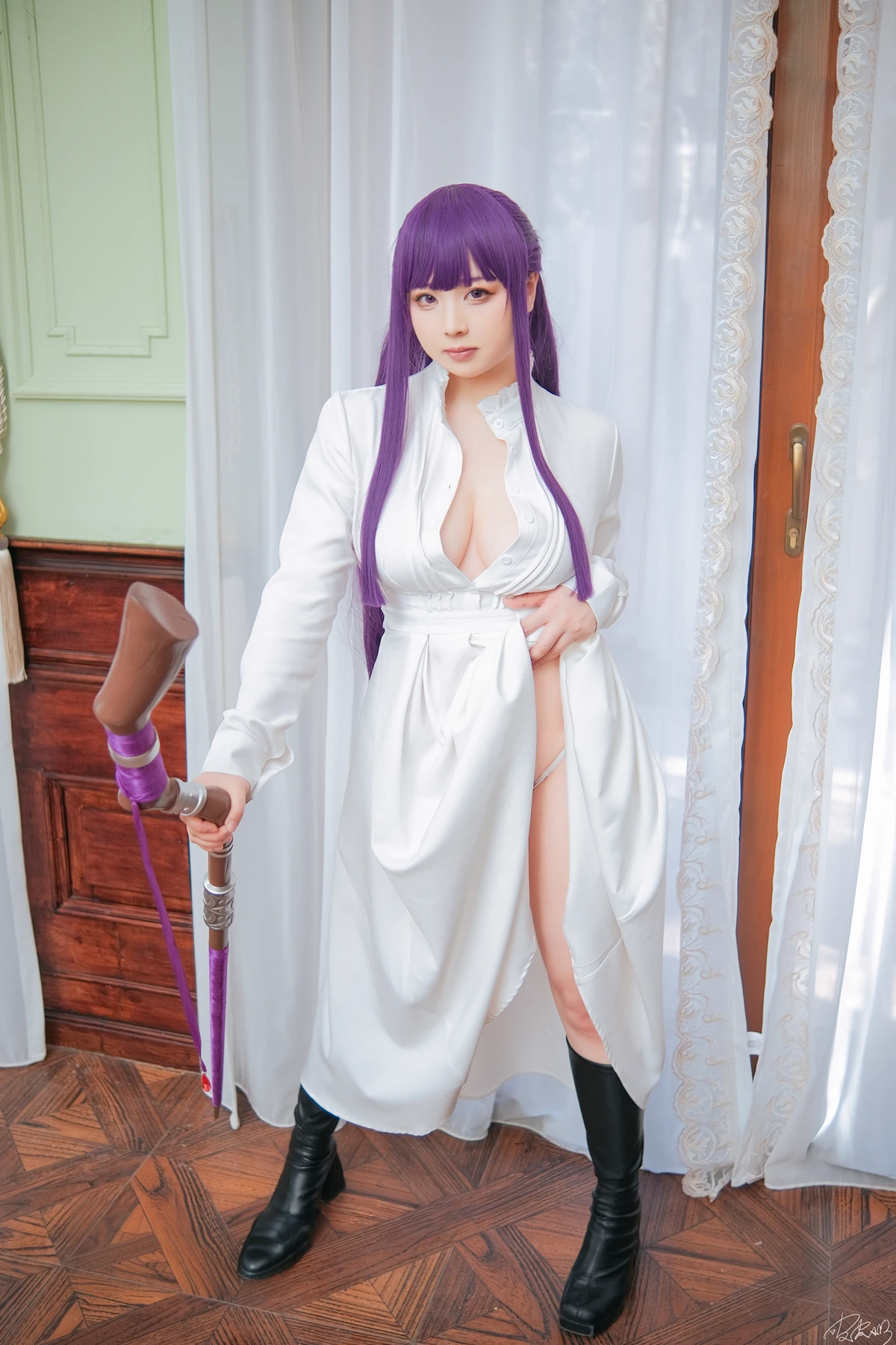 Cosplay 皮皮奶可可爱了啦 – 葬送的芙莉莲 菲伦