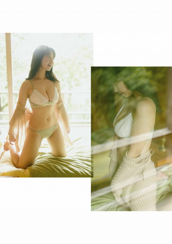 本郷柚巴 まぶしいボインの水着グラビア画像！