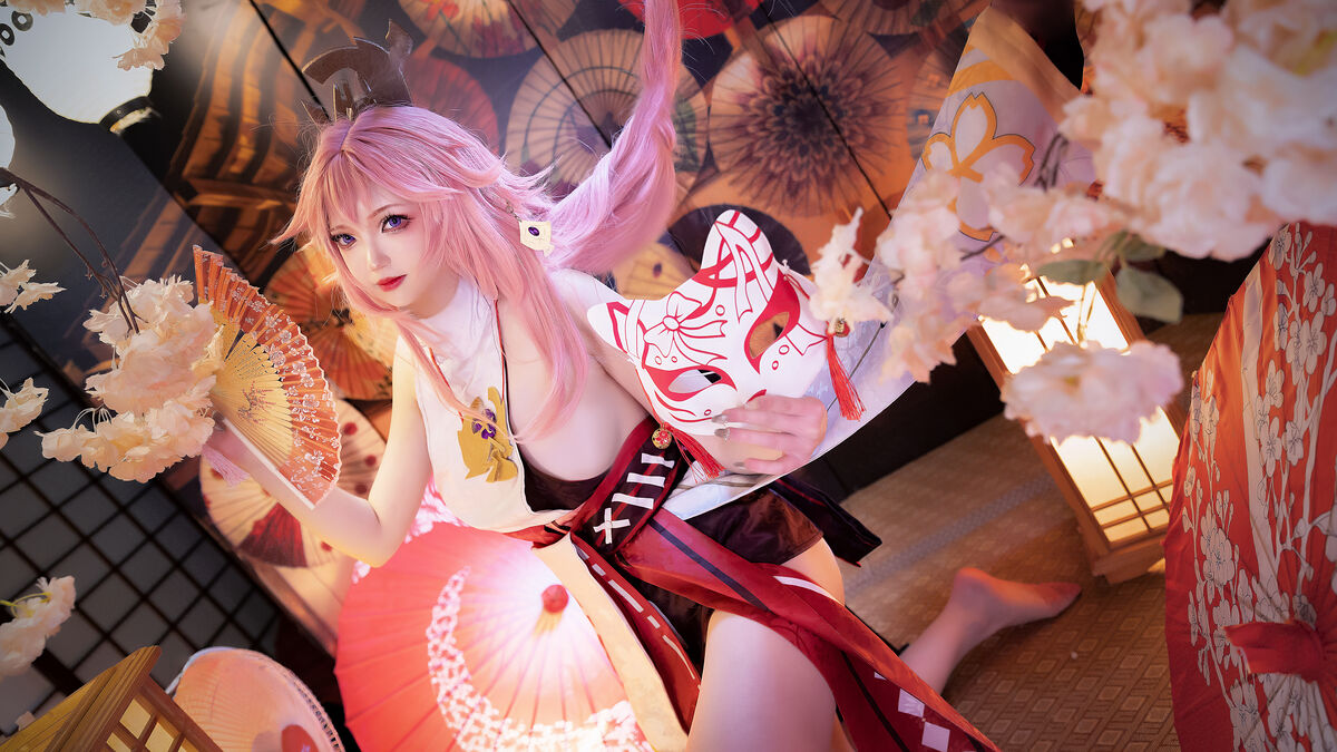 Coser@雪晴Astra - 原神 八重神子