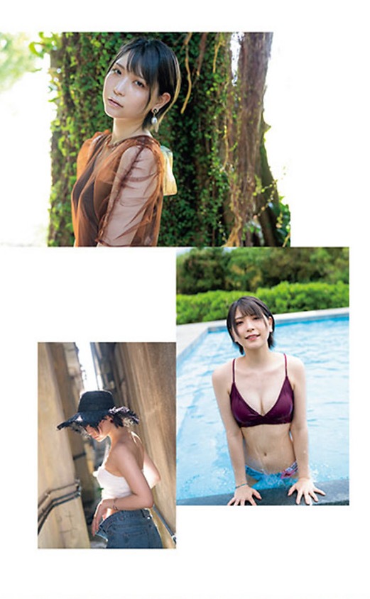 あまつまりな 脱ぎすぎ水着＆下着グラビア画像！