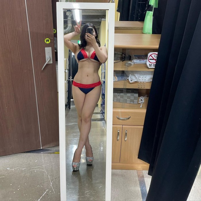 風吹ケイ Iカップバズーカの水着グラビア画像！