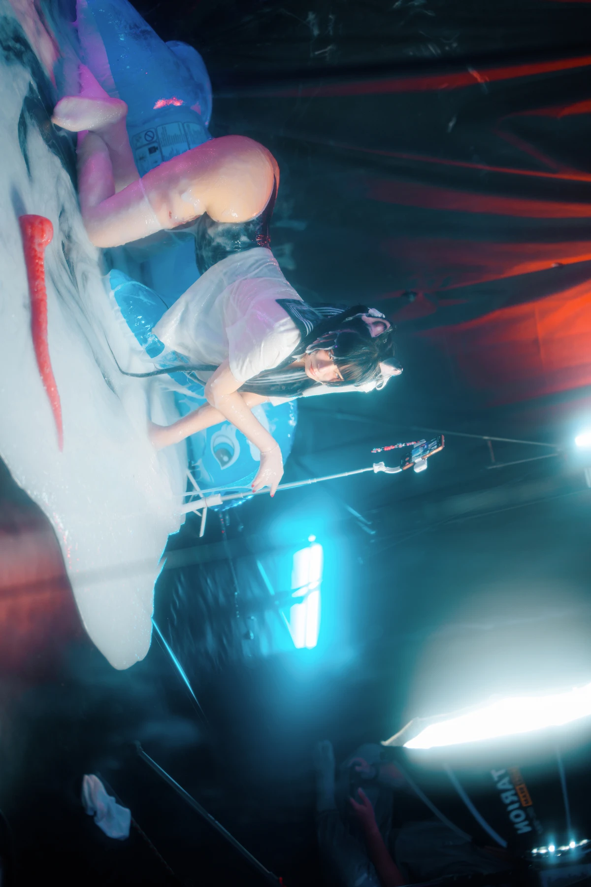 Cosplay 落落Raku – 邋遢小猫 Messy Kitty