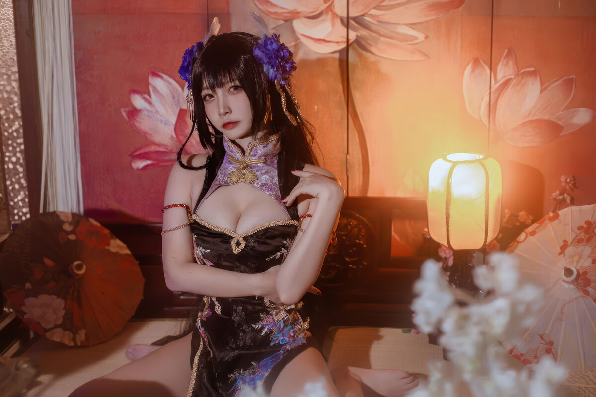 Coser@二佐Nisa - 碧蓝航线-比叡鲟旗袍
