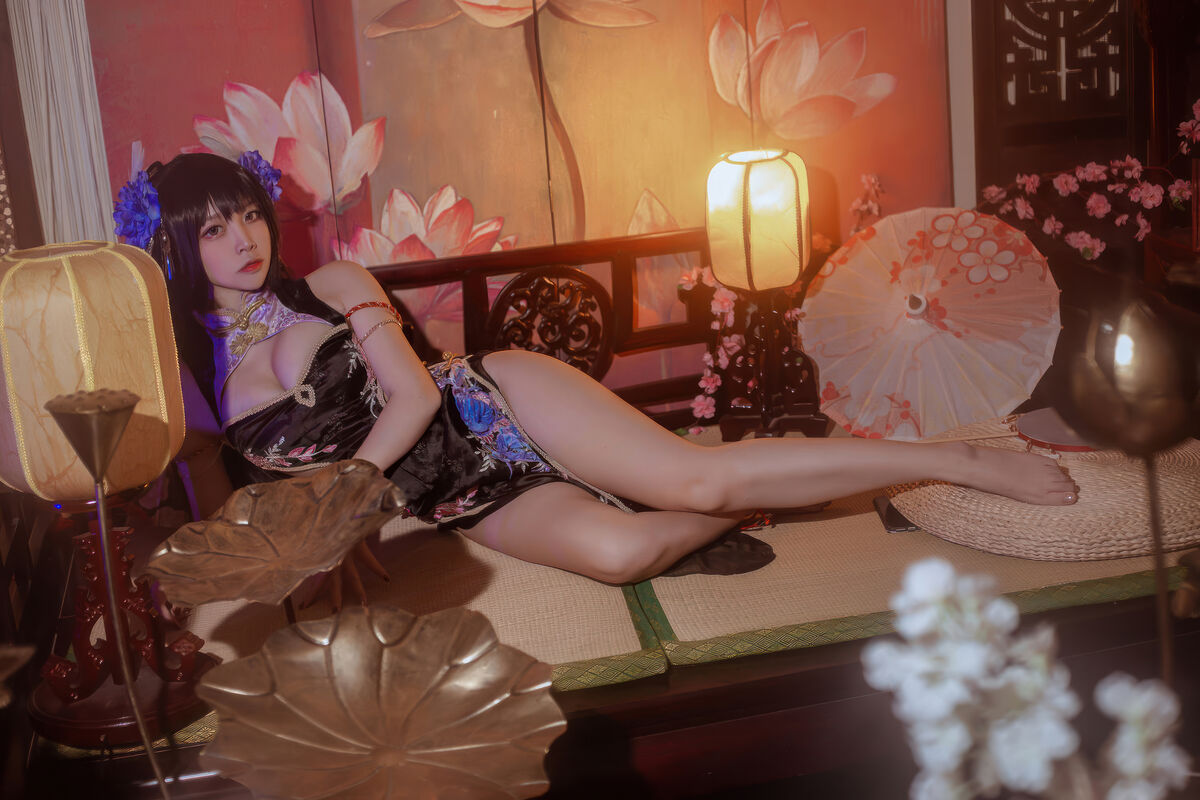 Coser@二佐Nisa - 碧蓝航线-比叡鲟旗袍