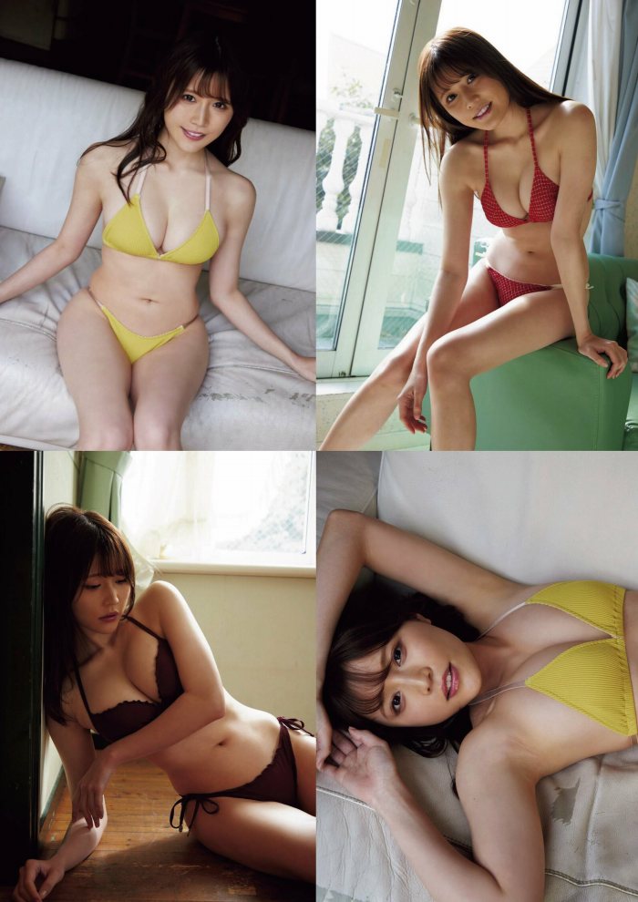 小日向ゆか 萌えるEカップの水着グラビア画像！