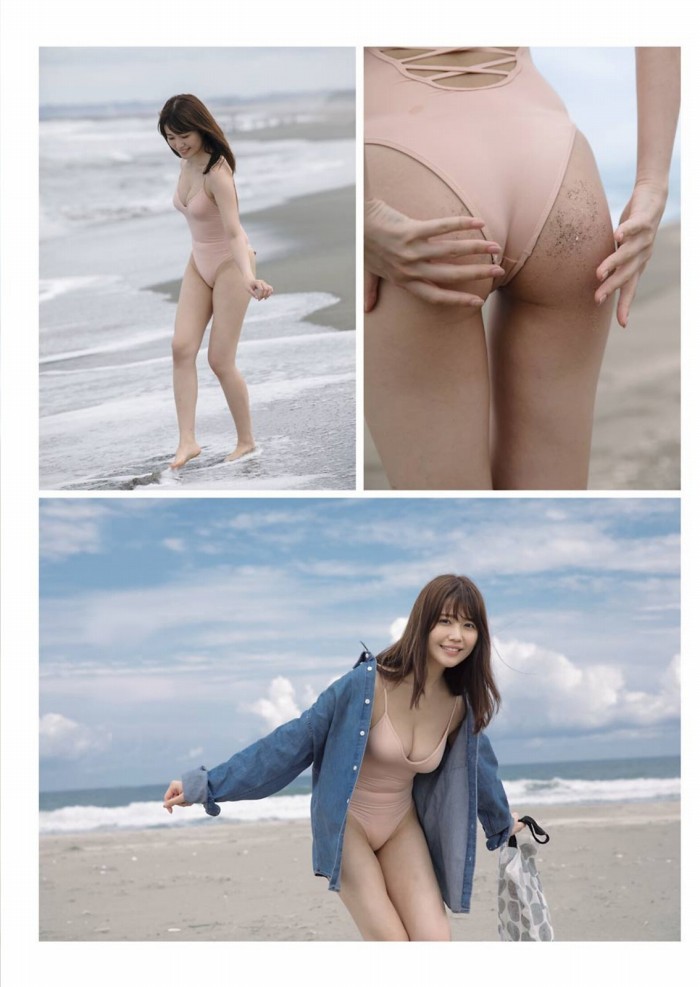 小日向ゆか 萌えるEカップの水着グラビア画像！