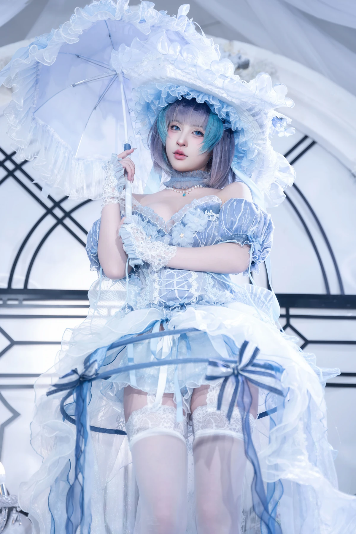 Cosplay 清水由乃 – 柴郡废稿礼服