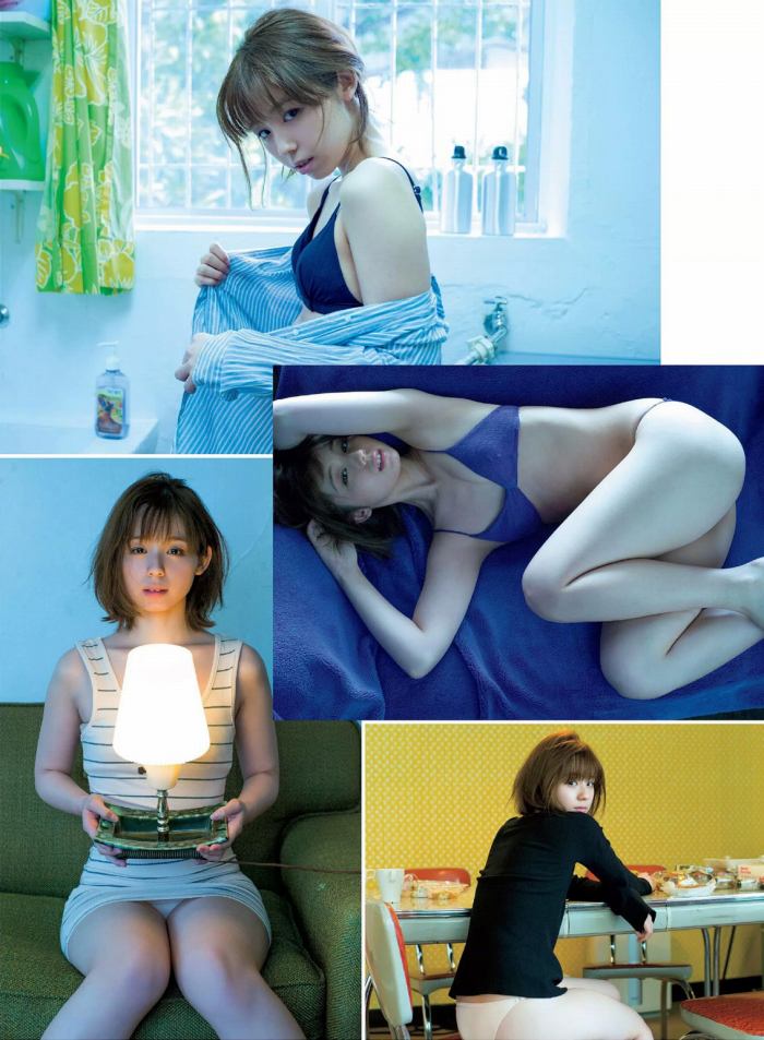 小池里奈 美尻でキュートな水着グラビア画像！