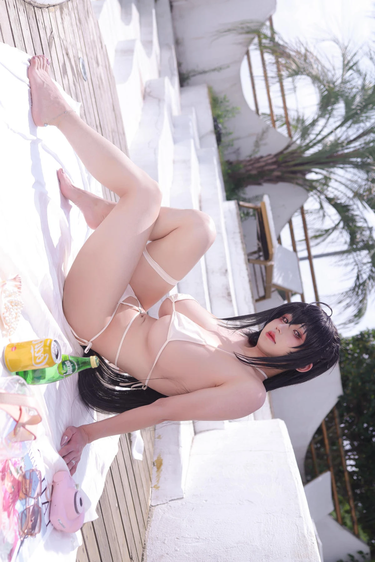 Cosplay 桜满三时 – 碧蓝航线 大凤 泳装 Set.01