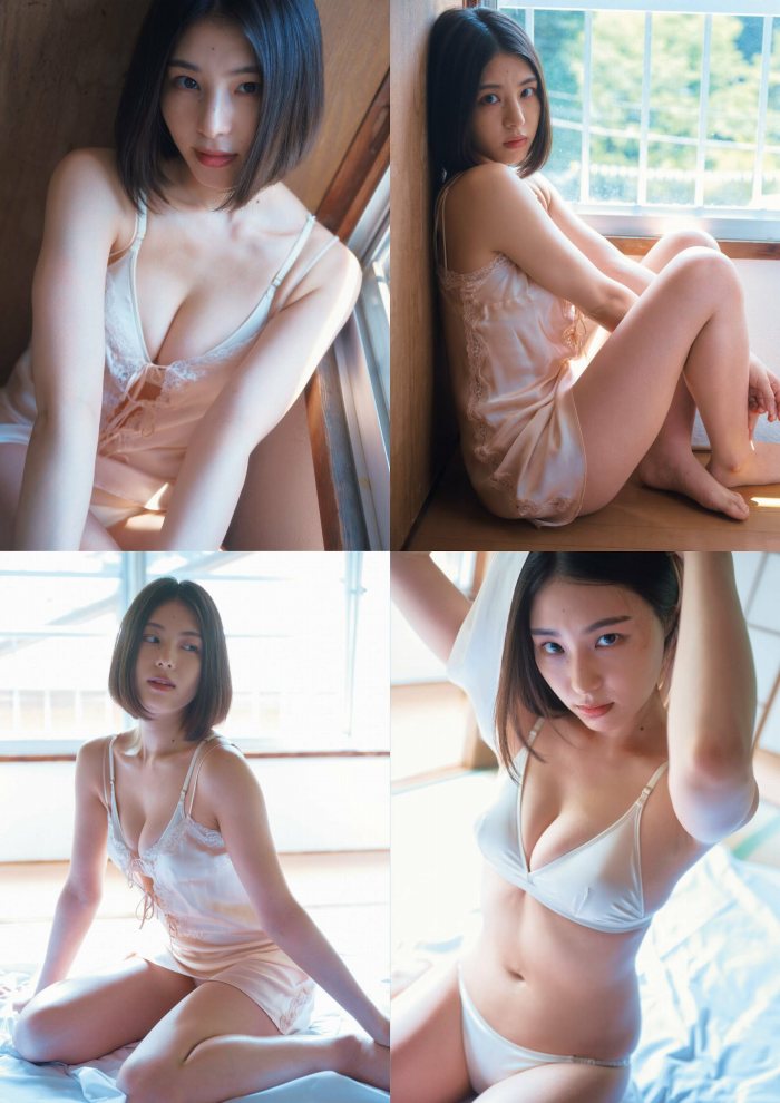 相楽伊織 けっこうボインな水着グラビア画像！