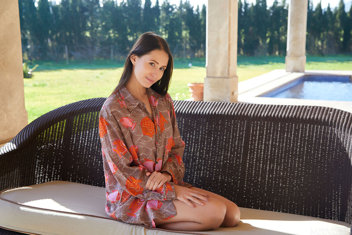 MetArt Vanessa Angel - Patio Flirt Part01