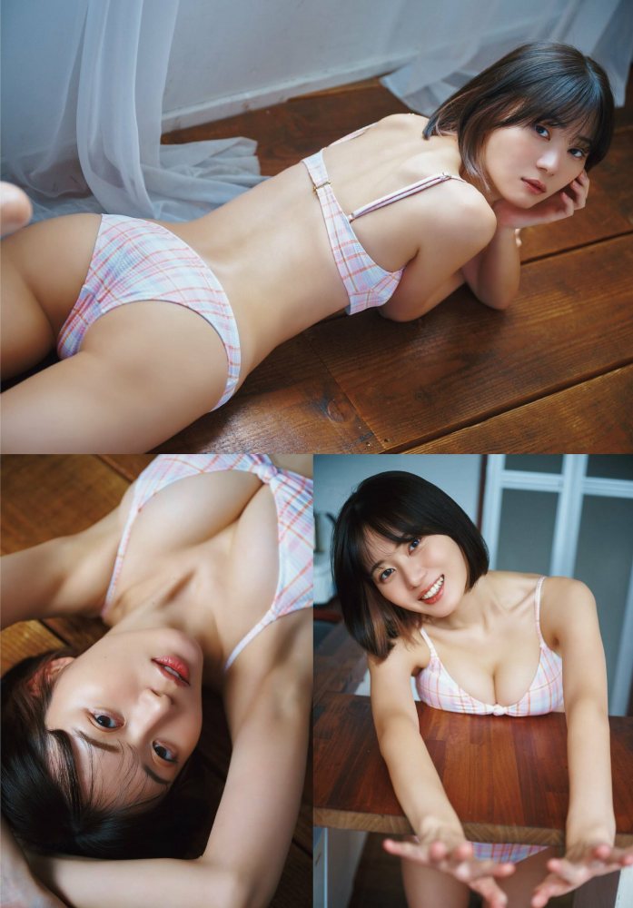 いけちゃん 細身でEカップの水着グラビア画像！