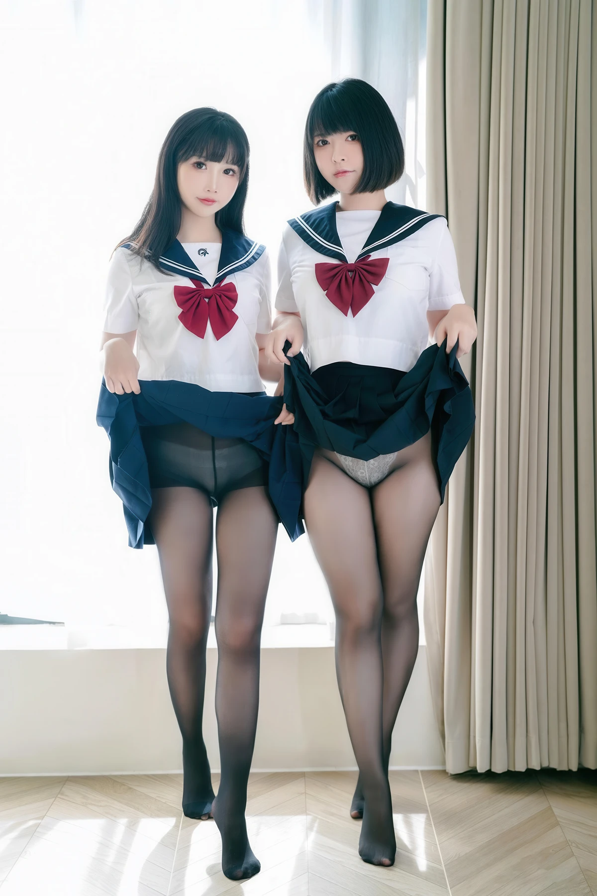 Cosplay 面饼仙儿 & 半半子 – 少女幻想の刻