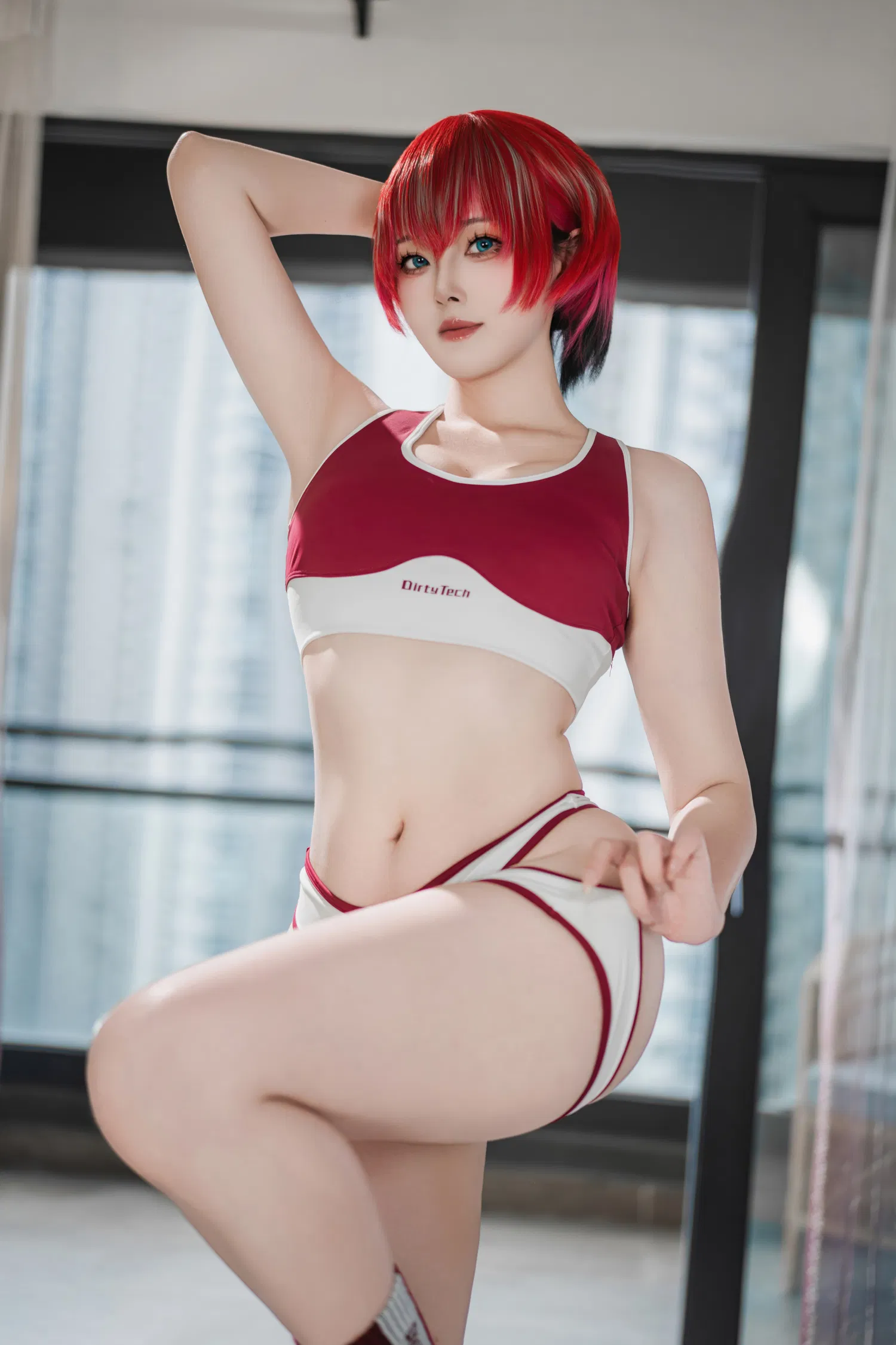[Cosplay] Natsuko夏夏子 GQuuuuuuX 玛秋