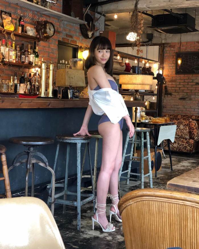 鈴木聖 Fカップが凄い水着＆下着グラビア画像！