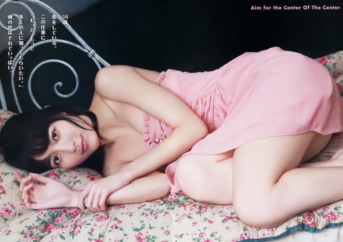 松井珠理奈 水着＆セミヌードグラビア画像！