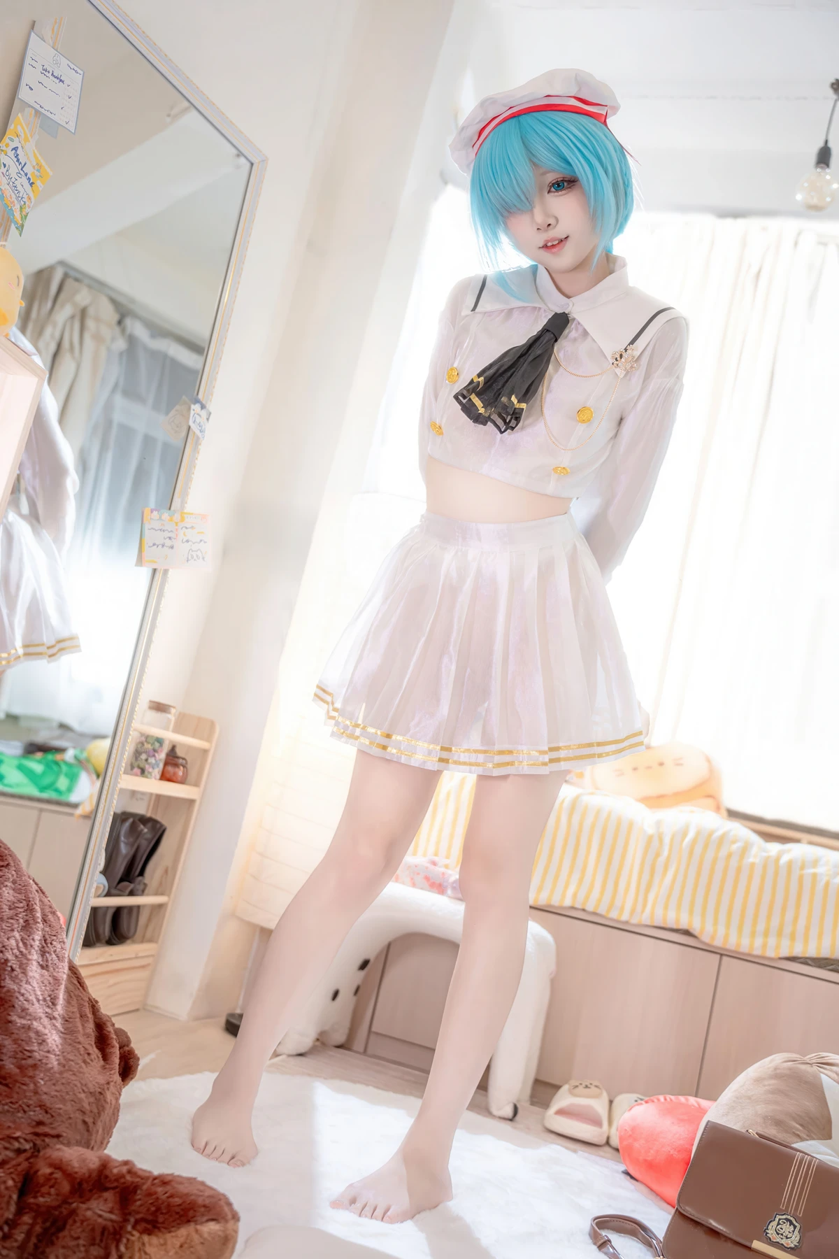 Cosplay 纸悦Etsu_ko – 雅努斯JK 碧蓝航线
