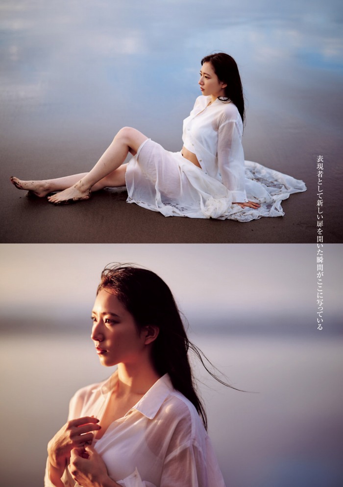 青山なぎさ 激かわな生脚＆タンクトップ画像！