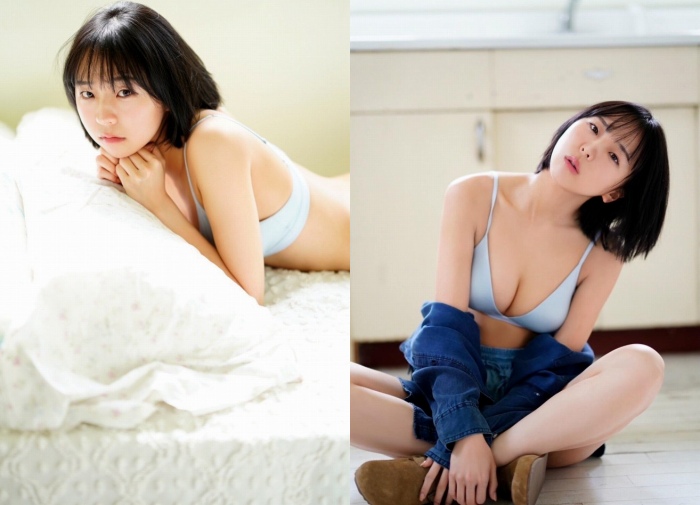 鍛治島彩 キュートな水着グラビアほか画像！