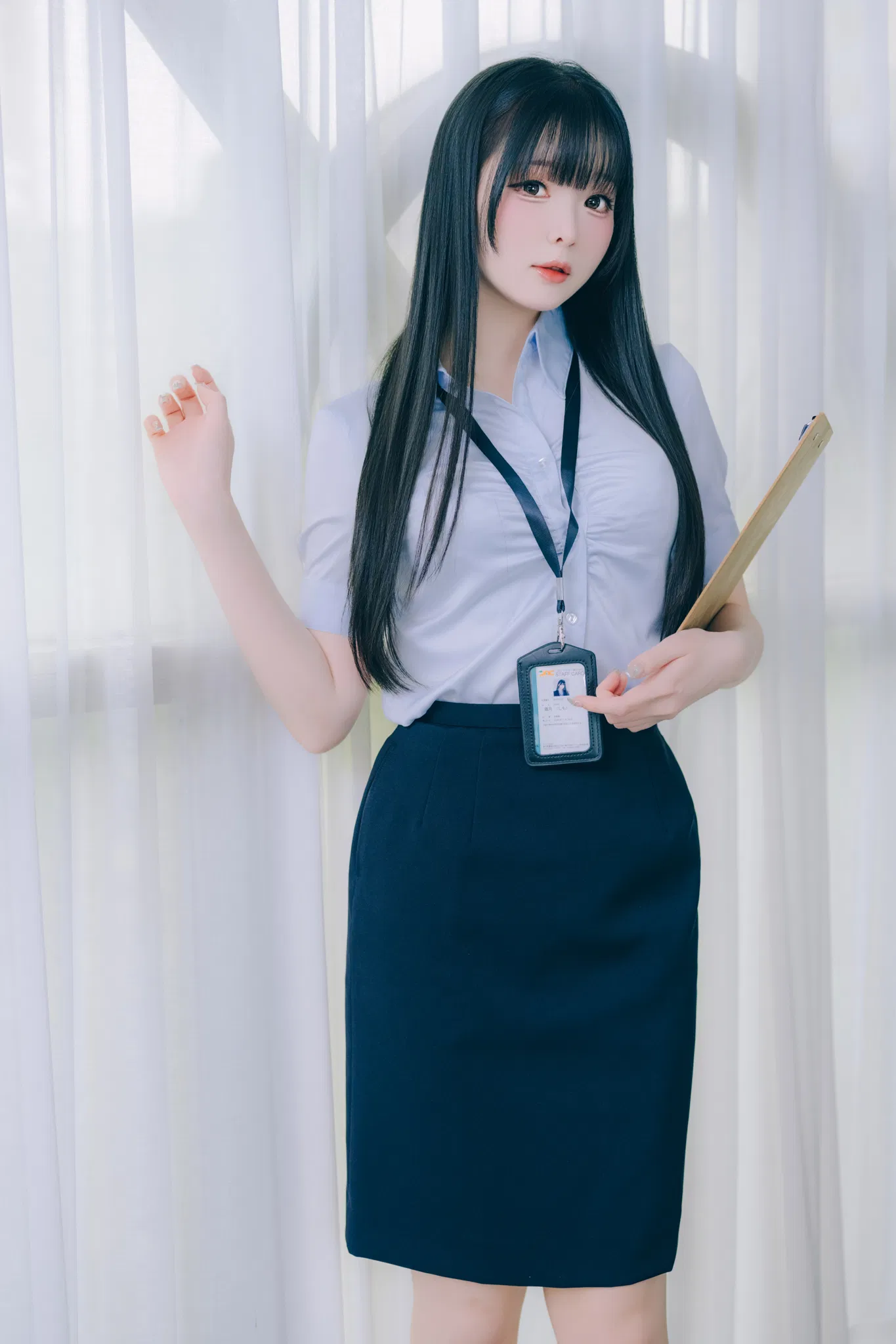[Cosplay] 霜月shimo DL写真集 霜月的秘密辦公室 Vol.02 Shimo' Secret Office Vol.02