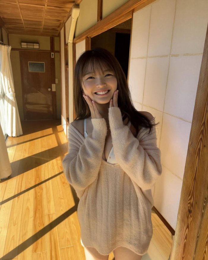 福留光帆 けっこうデカい水着グラビア画像！