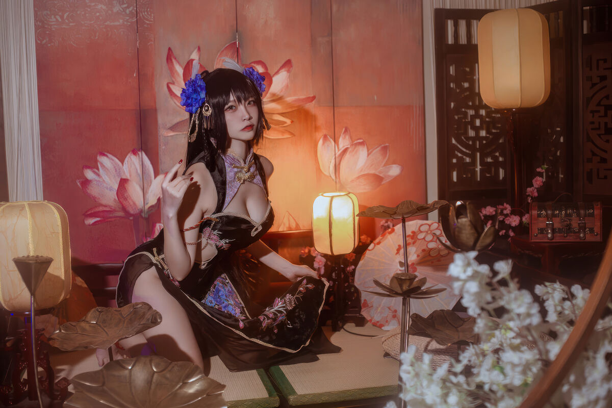 Coser@二佐Nisa - 碧蓝航线-比叡鲟旗袍