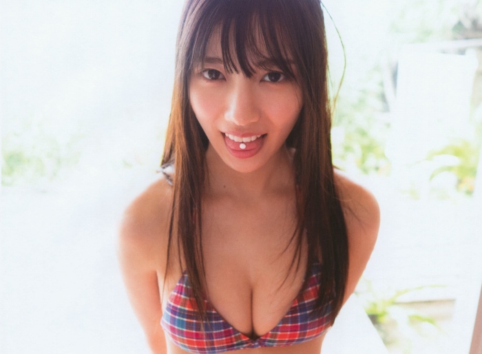 河田陽菜 ぷるふわバストの水着グラビア画像！