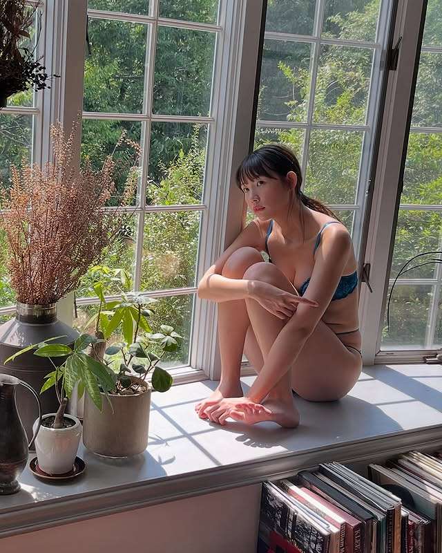 波崎天結 ハイレグが凄い水着グラビア画像！