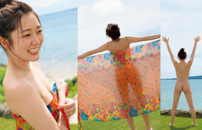 青空ひかり 笑顔がかわいい純朴ヌード画像！